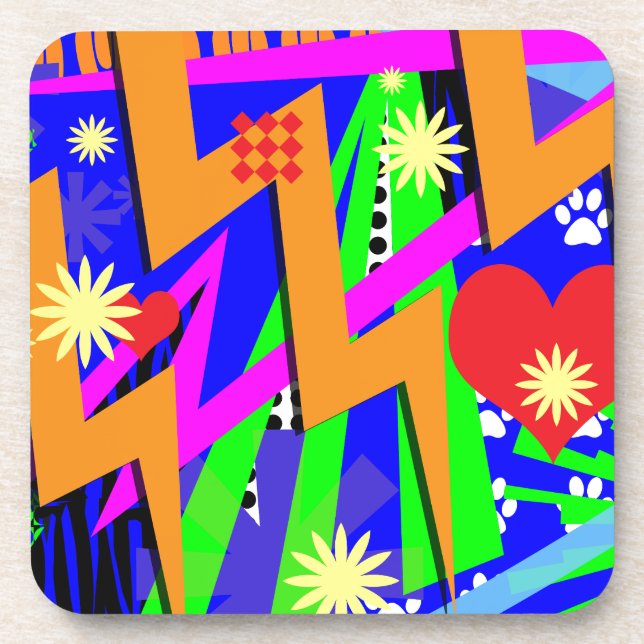 Porta-copo Aquele Padrão de Noventa Selvagens (Frente)