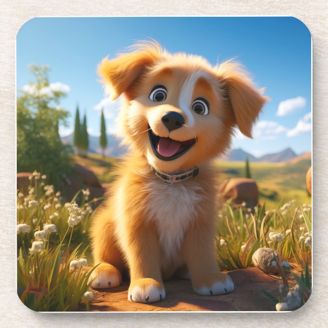 Porta-copo Archie - Coletor de Laboratório Amarelo (Frente)