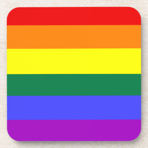 Porta-copo Arco-íris bandeira