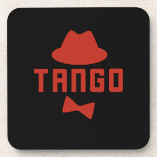Porta-copo Arco Tango Fedora Tie Dancer da Argentina