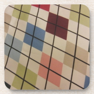 Porta-copo Argyle