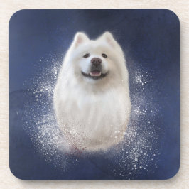Porta-copo Ari, o Samoyed