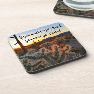 Porta-copo Arizona Desert Sunset Cactus Inspiration Say