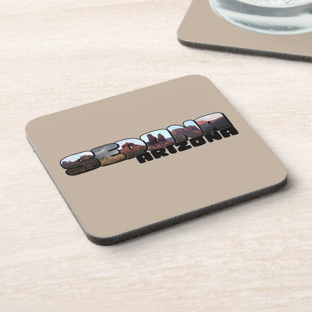 Porta-copo Arizona Sedona - Letra Grande - Modo Montanho (Left Side)