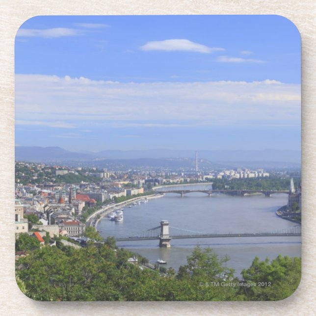 Porta-copo Arquitectura da cidade de Budapest (Frente)