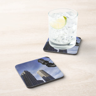 Porta-copo Arquitetura de Boston do centro