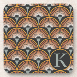 Porta-copo Art Deco Jazz Age Sunset Jukebox