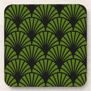 Porta-copo Art Nouveau Pattern Impressão