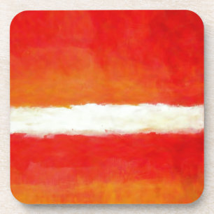 Porta-copo Arte Abstrato moderna - Estilo Rothko