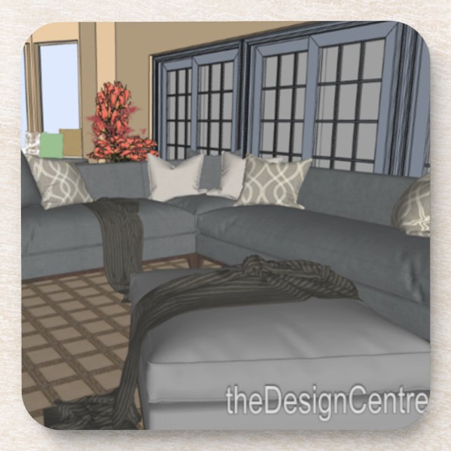 Porta-copo arte de decoração do DesignCenter (Frente)