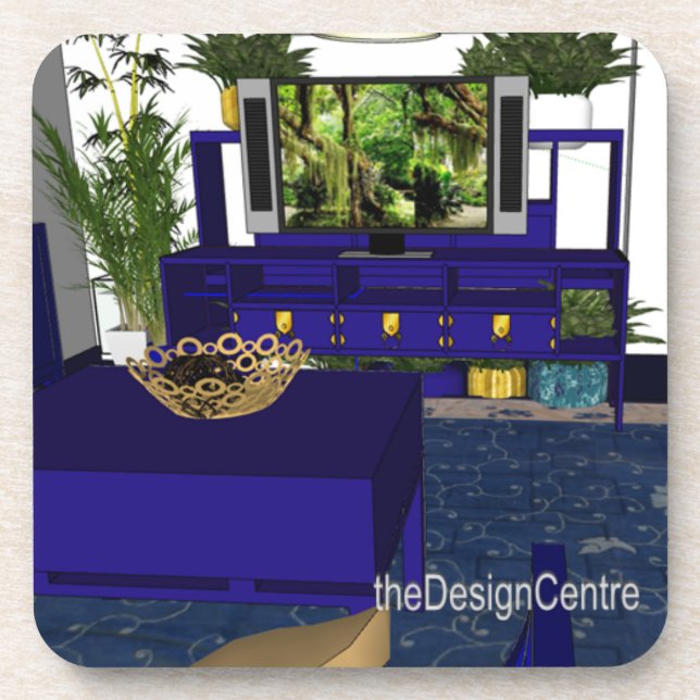 Porta-copo arte de decoração do DesignCenter (Frente)