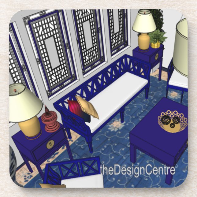 Porta-copo arte de decoração do DesignCenter (Frente)