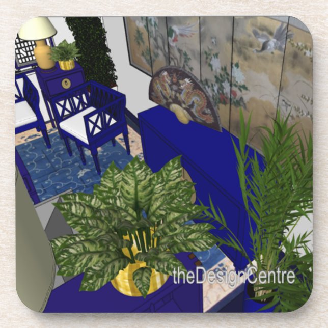 Porta-copo arte de decoração do DesignCenter (Frente)