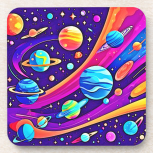 Porta-copo Arte de Harmonia Cósmica