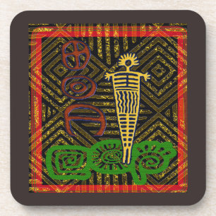 Porta-copo Arte Popular Afrocêntrica... Nós Subimos