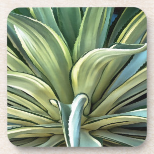 Porta-copo Arte Realista Agave Tropical