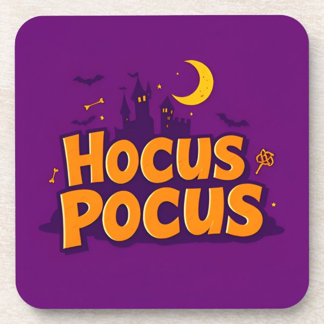 Porta-copo Arte Temático de Halloween (Frente)