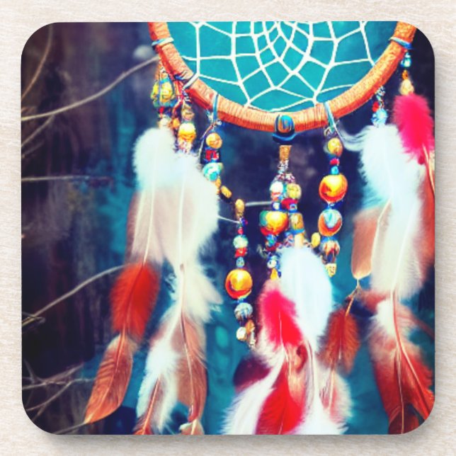 Porta-copo Artsy Dream Catcher (Frente)