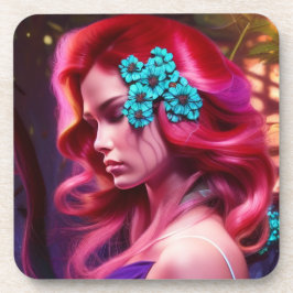 Porta-copo Artsy Flower Lady