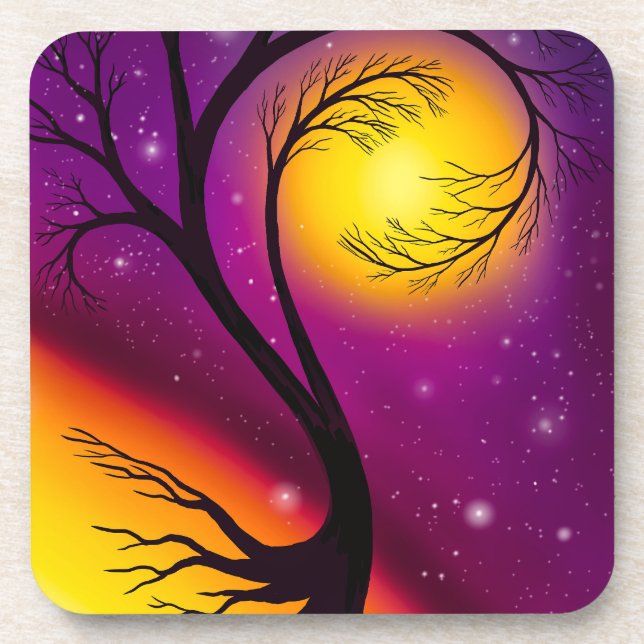 Porta-copo Árvore da alma (Frente)