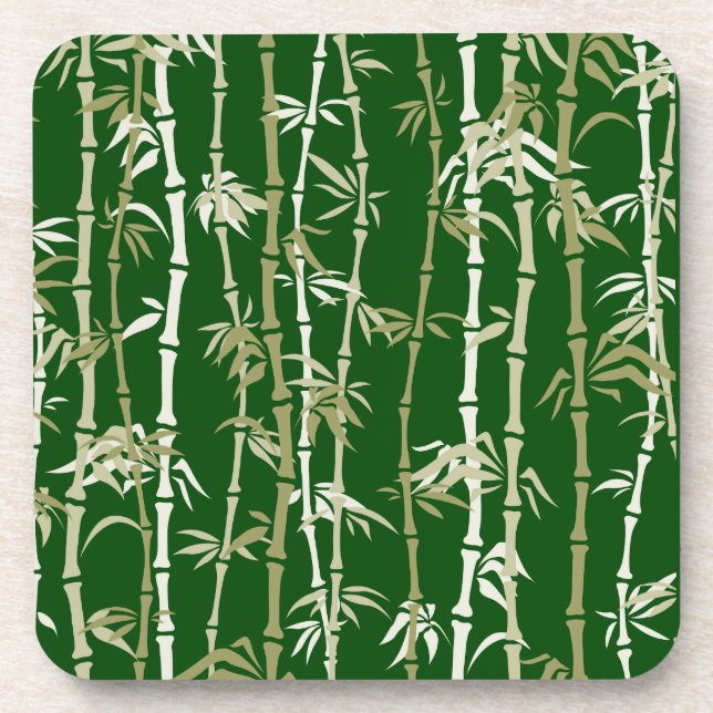 Porta-copo Árvores de Bambu Modernas (Frente)