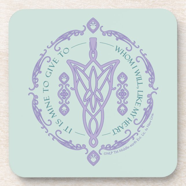 Porta-copo ARWEN™ Evenstar Gráfico de Citação (Frente)