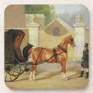 Porta-copo As carruagems dos cavalheiros: Um Cabriolet,