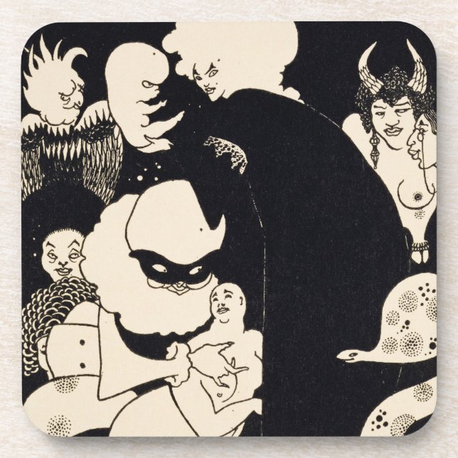 Porta-copo As criaturas estranhas de Lucian, ilustração 'de (Frente)