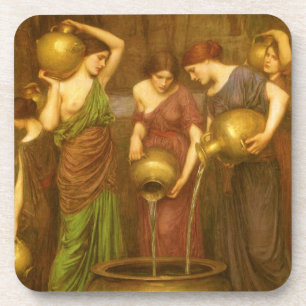 Porta-copo As Danaides por John William Waterhouse