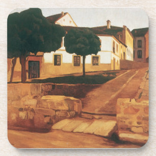Porta-copo As portas copos "Street in Avila" de Rivera