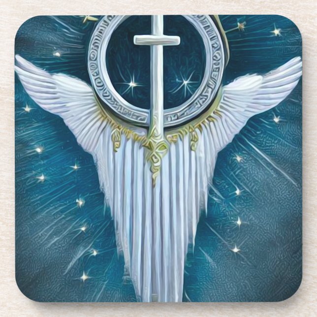 Porta-copo Asas Cruzadas (Frente)