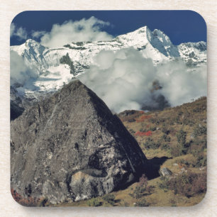 Porta-copo Ásia, Nepal, Parque Nacional Sagarmatha. Uma oraçã