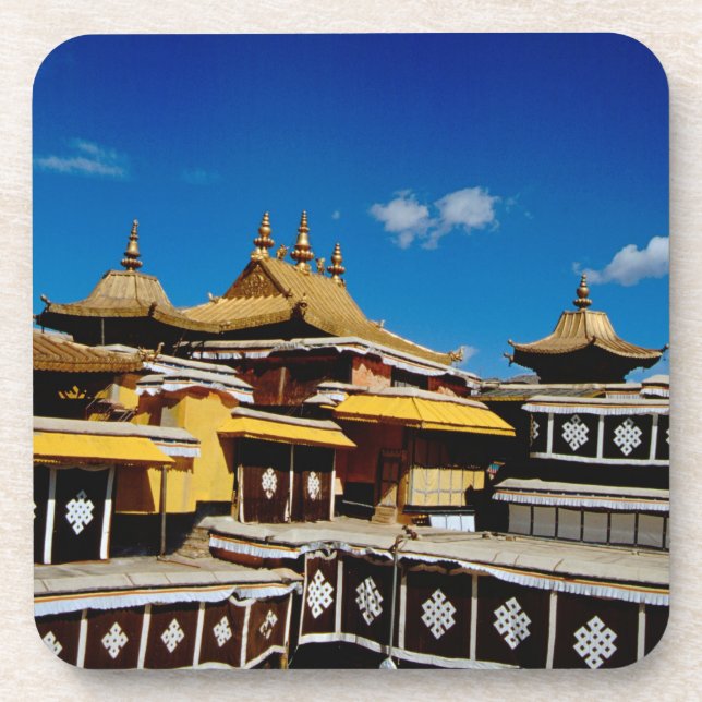 Porta-copo Ásia, Tibete, Lhasa, Palácio de Potala, também con (Frente)