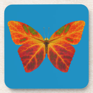 Porta-copo Aspen Leaf Butterfly 2