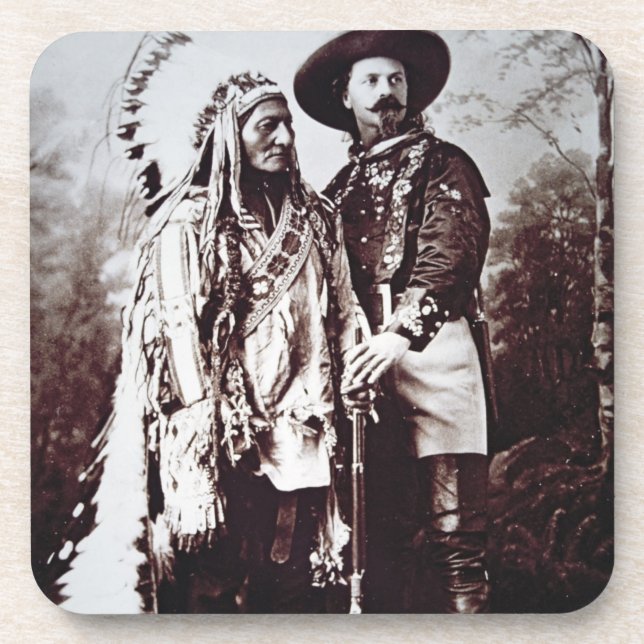 Porta-copo Assento Bull principal (1831-90) na excursão com (Frente)