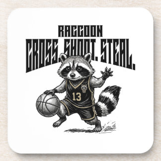Porta-copo Astro de Basquete Guaxinim - Gráfico de Cruzar, Ar