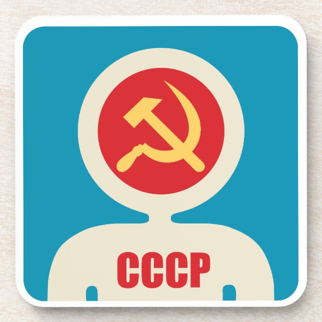 Porta-copo astronauta soviético (Frente)