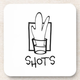 Porta-copo Atira portas copos de plástico com rolha para trás