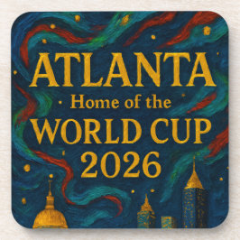 Porta-copo Atlanta Football Elegant Artwork 2026 