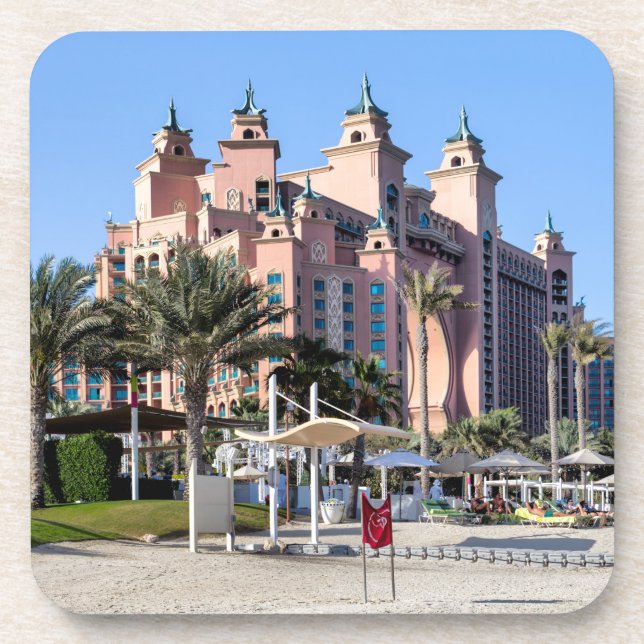 Porta-copo Atlantis Palm Hotel Dubai (Frente)