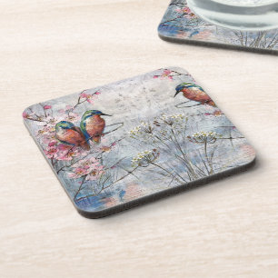 Porta-copo Atletas e Flores bonito Pintados