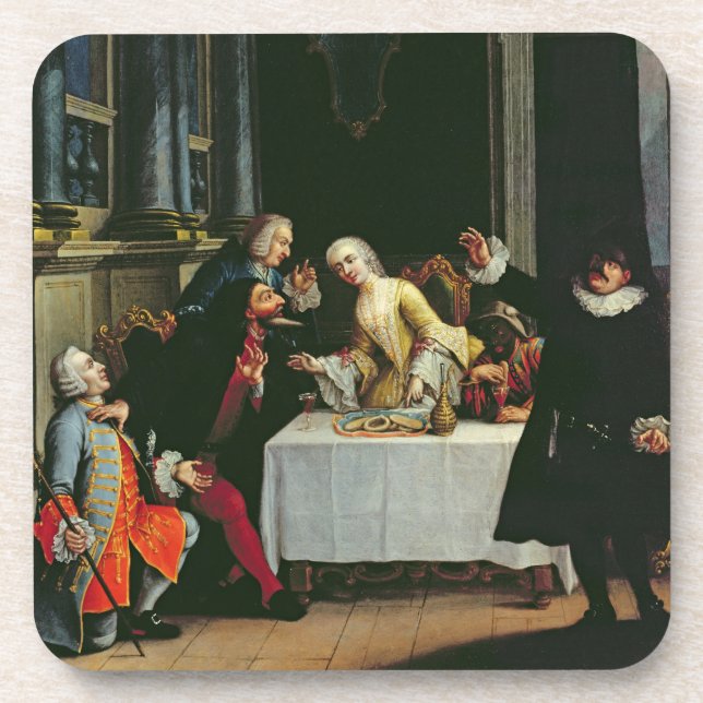 Porta-copo Atores cómicos (Frente)