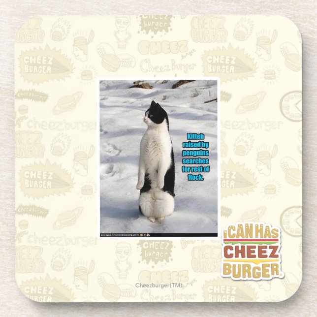 Porta-copo Aumentado por pinguins (Frente)