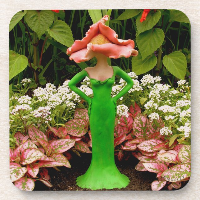 Porta-copo AUTO - JARDIM SUFICIENTE - Portas copos de arte (Frente)