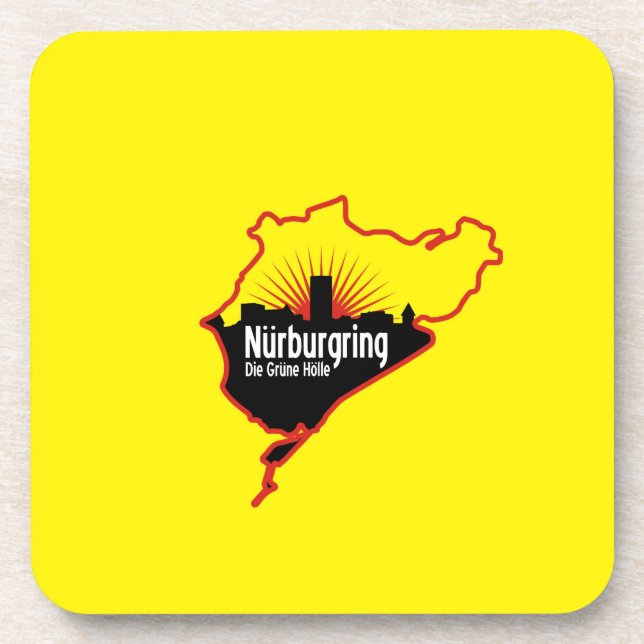 Porta-copo Autódromo de Nurburgring Nordschleife, Alemanha (Frente)