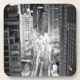 Porta-copo Avenida norte de Michigan em Chicago após o