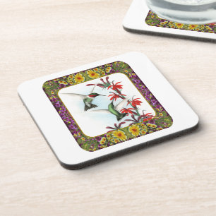 Porta-copo Aves e Flores Hummingbird #5