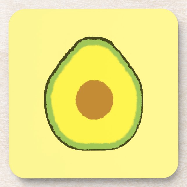 Porta-copo Avocado (Frente)