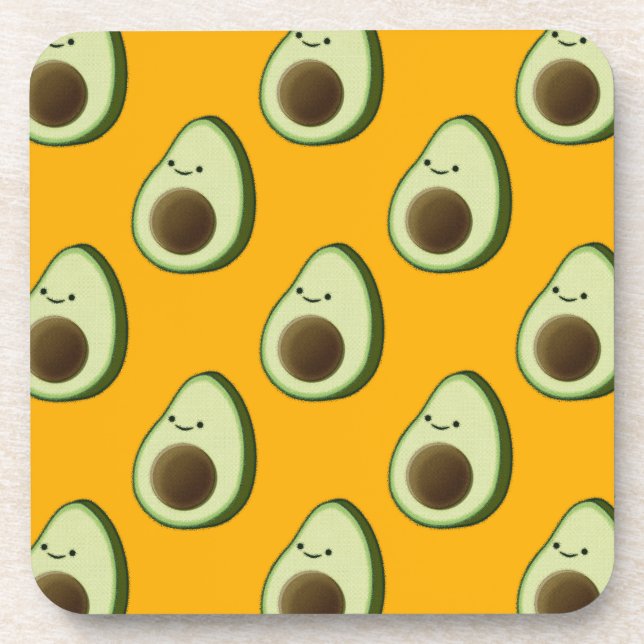 Porta-copo Avocado Pattern (Frente)