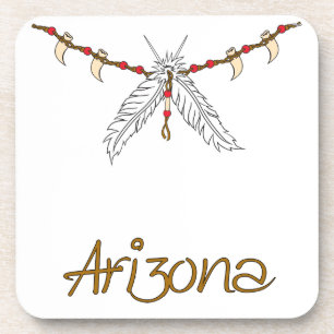 Porta-copo AZ Feather Necklace